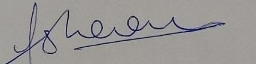 Candidate Signature